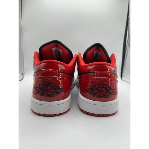 Air Jordan 1 Low “Patent Varisty Red Black” size 7.5 men’s